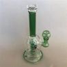 Buy cheap Colorful Percolator Glass Bongs Green Thick Smoking Glass Oil Water Pipe from wholesalers