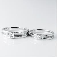 Buy cheap Love Forever Engraved 18k OEM ODM Wedding Pair Rings product