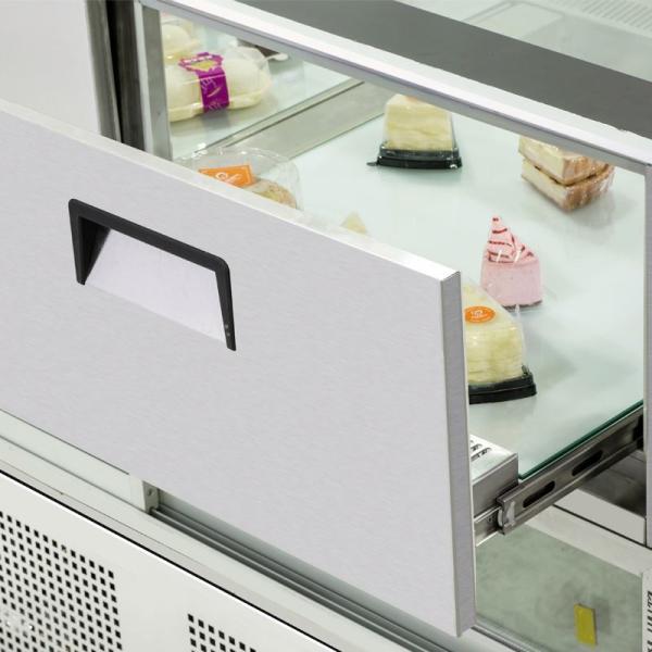 Buy cheap White Marble R134A Drawer Fridge Freezer 1030W For Dessert from wholesalers