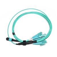 Buy cheap 12 24 Cores Fanout MPO To LC Breakout Cable MPO Fanout Cable product