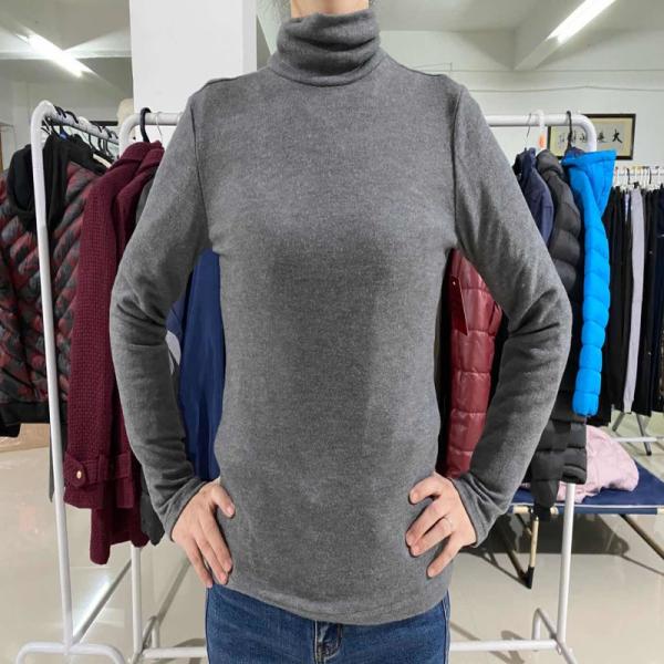 Buy cheap Ladies High Neck Pullover Keep Warm Fashion And Casual Cheap Price Clothes from wholesalers