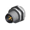 Buy cheap M12 can bus connector cable and can bus 3pin male cable connector panel mount solder type from wholesalers