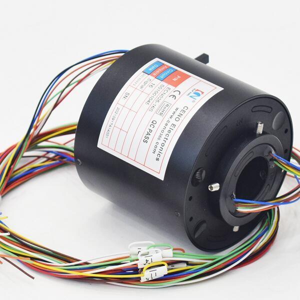 Buy cheap Wind Power 300rpm Signal Through Hole Slip Ring 25.4mm Aluminium Housing from wholesalers