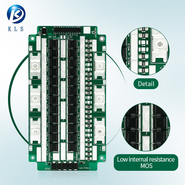 6s - 24s Hardware BMS Battery Circuit Protection BMS Board For Electric Bicycles