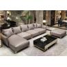 Buy cheap Fabric Modern Sectional Living room Sofa leather wood frame with factory price from wholesalers
