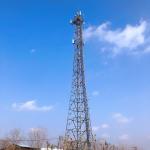 Three Legs 36m/S 80m Tubular Steel Towers