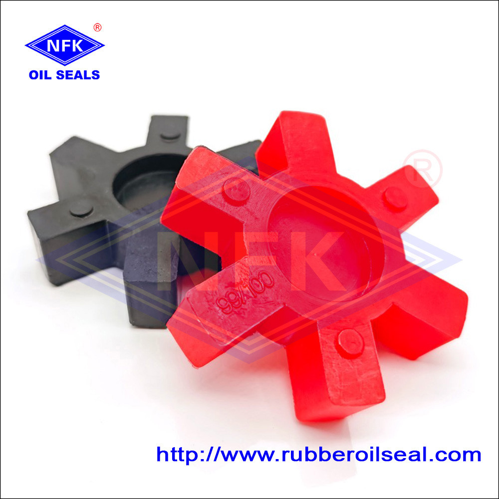 Pressure Resistant Rubber Star Coupling For Mini Excavator