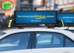 Buy cheap P4 Waterproof IP65 Video Car LED Sign Display , taxi roof led display from wholesalers