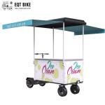 EQT 138 Liters Soft Ice Cream Bikes For Sale Freezer Cart Summer Holiday Cargo