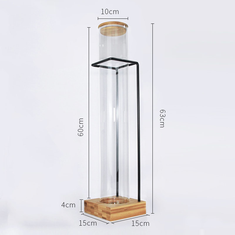 1000ml Display Borosilicate Sealable Glass Jars