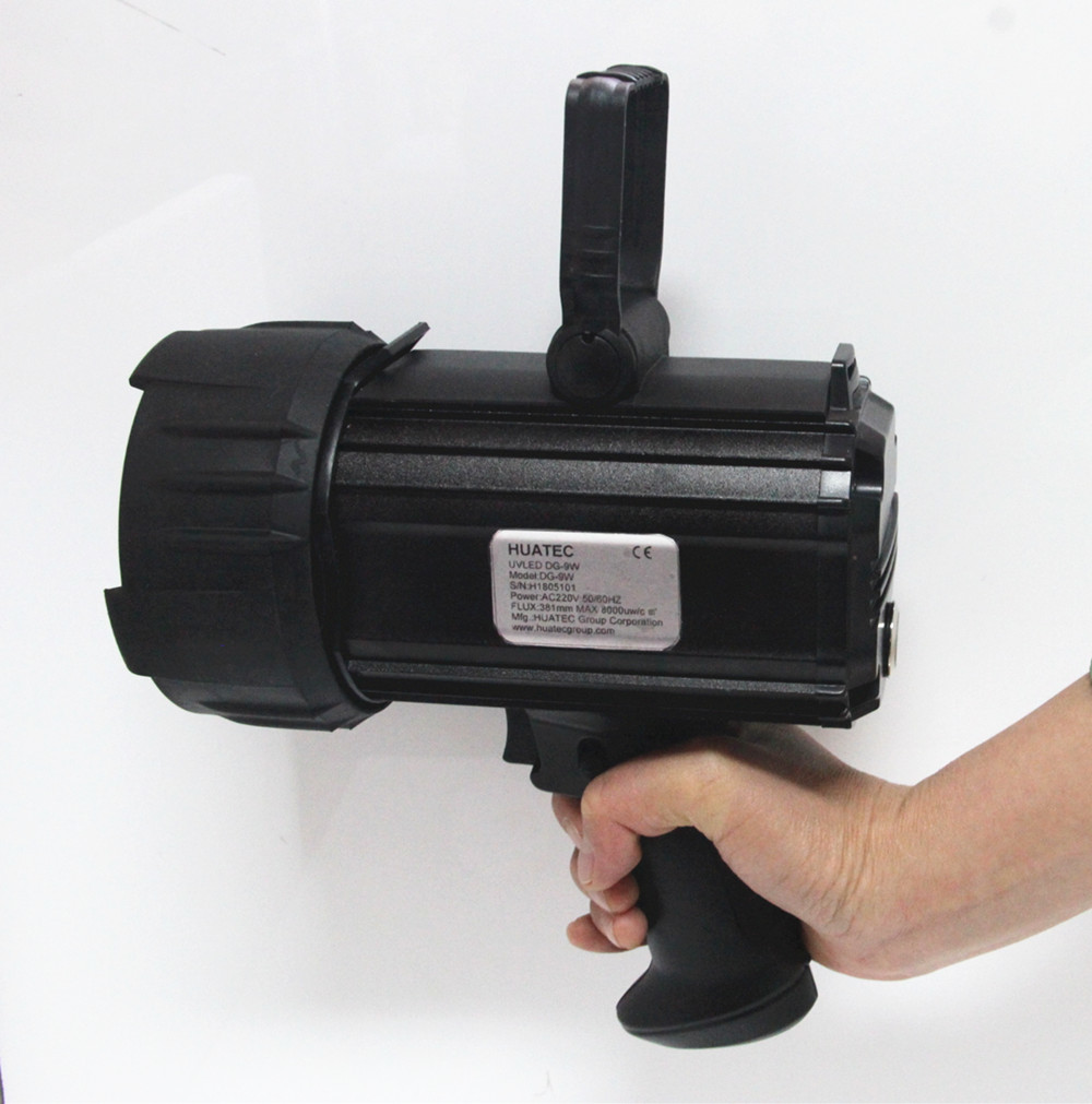 Dg-9w Led Handheld Uv Light Ultraviolet Lamp Portable With Black Color