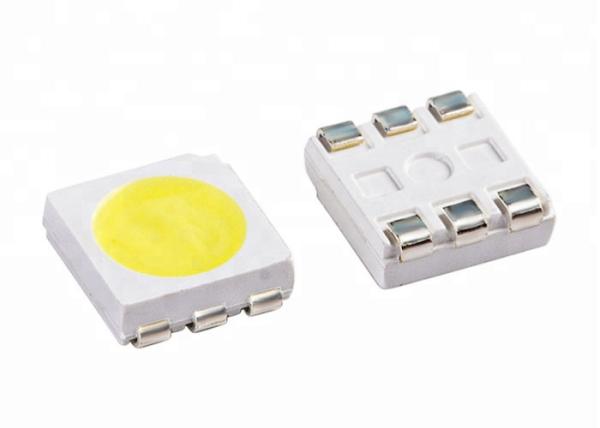 Buy cheap 0.2W Led Emitting Diode Warm Pure Cool White 5050 SMD Led Chip Epistar 5500K 6500k from wholesalers