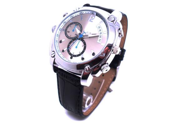Buy cheap leather watchband smart watch bluetooth black silver color from wholesalers