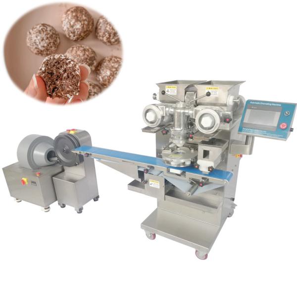 Buy cheap Automatic coconut protein ball rolling machine/coconut flake coating machine/protein date ball making machine from wholesalers