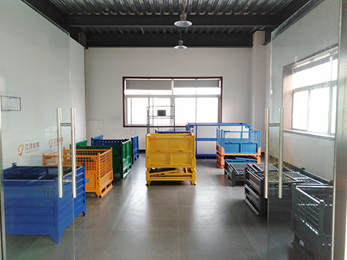 Customized Wire Mesh Pallet Cage - Streamline Material Handling