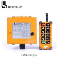 Buy cheap Telecrane F23-BBS Radio Remote Control For EOT Cranes RF Winch Remote Radio product