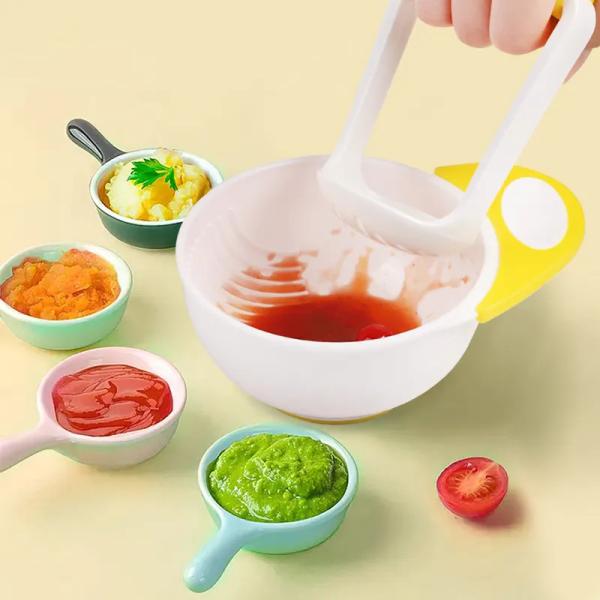 Buy cheap Practical Nontoxic Silicone Dinnerware Set , Odorless Food Masher Bowl from wholesalers