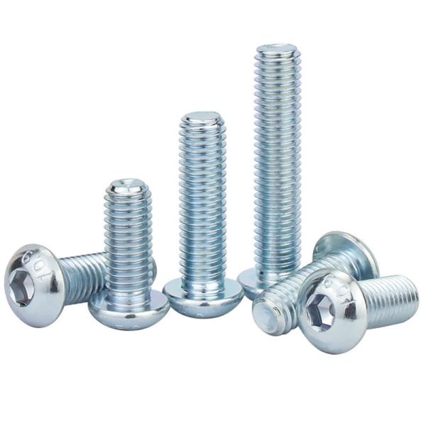 Buy cheap 304 Stainless Steel Half Round Head Hexagonal Pan Head Screw with DIN ANSI Standard from wholesalers