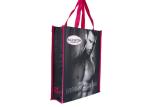 Heavy Duty Laminated Non Woven Fabric Shopping Bags For Groceries Storage