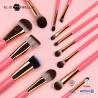 Buy cheap 8pcs Beauty Cosmetic Brush Set Wooden Handle Private Label Makeup Brush Set from wholesalers