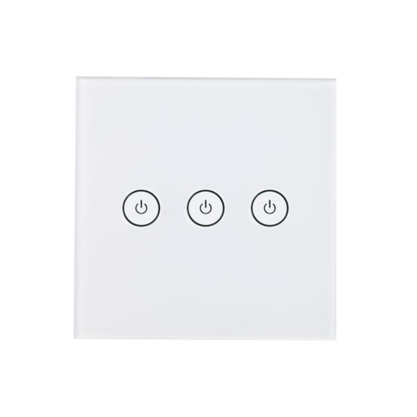 Buy cheap TUYA WIFI Remote Control Switch Crystal Tempered Glass And ABS Plastic Material from wholesalers