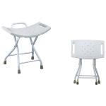 Folding Medical Shower Stool Bath Tool Anti Slip Safety Bathroom Chair