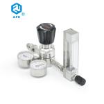 Industrial Single Stage Gas Regulator 4000 Psi High Pressure Helium Regulator