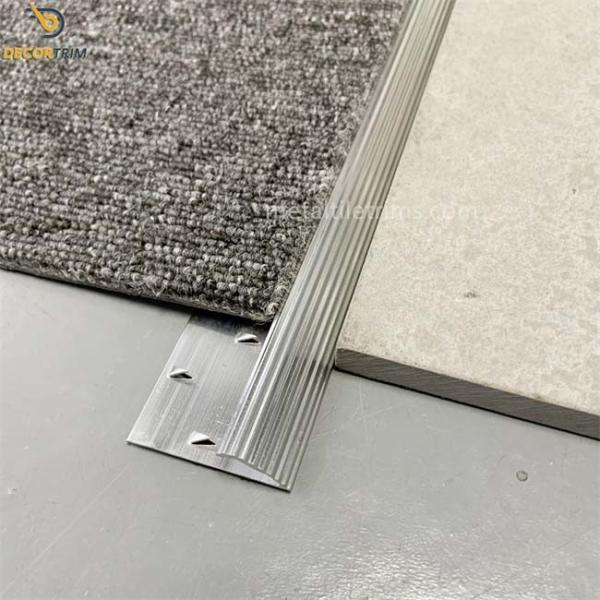 Buy cheap OEM Curved Carpet Transition Strip For Carpet Edge Decoration from wholesalers