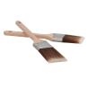 Buy cheap Tapered brush,flat paint brush,synthetic paint brush with long wooden handle from wholesalers