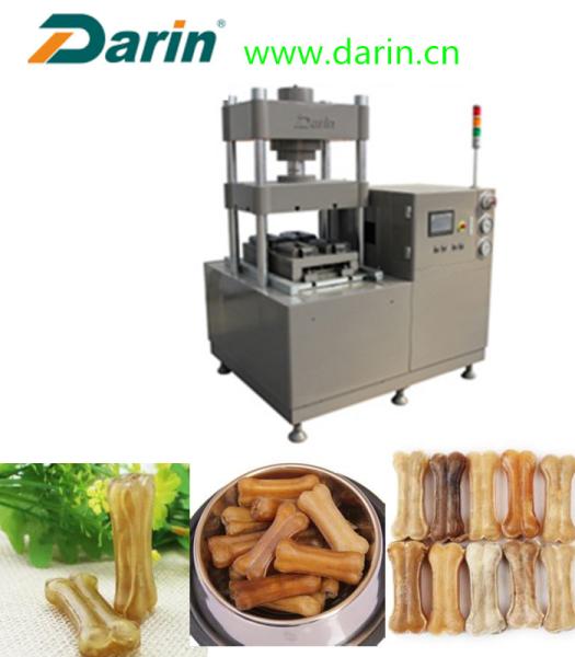 Buy cheap Natural , Bleached , Smoked Pressed Rawhide Bones Punching Machine For Pet from wholesalers