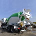 Euro 2 Concrete Construction Equipment Concrete Mixer Vehicle With ZF8118