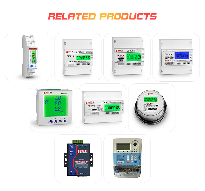 CE Certified EM427 120V Single Phase Digital Watt-Hour Meter with 0-999999.99 Range