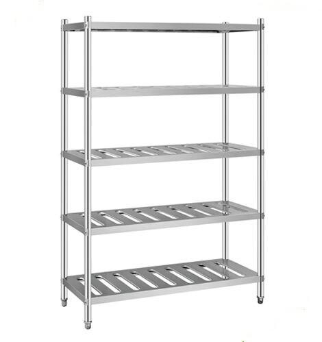 Buy cheap Rust Proof Silver Metal Display Rack 60 Inches Long For Kitchen from wholesalers