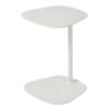 Buy cheap Tomile White 21.62 inch Height Livingroom End Table 55lb For Laptop C Shaped from wholesalers
