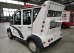 Rear Drive Battery Operated Electric Pick Up Cart With Horn Speaker / Enclosed