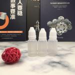10ml Customized Logo Glass Dropper Bottles Transparent Black Liquid Dropper With