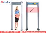 Visual Alarms Walkthrough Metal Detector , Airport Security Metal Detector Super
