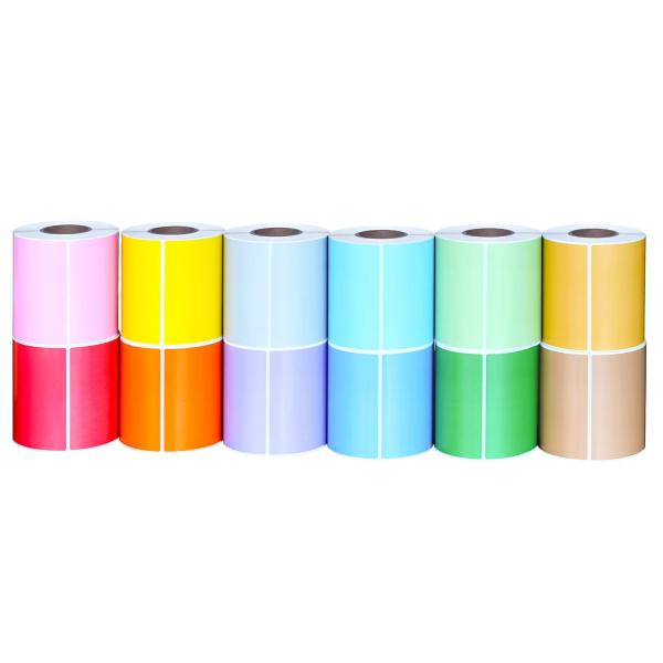 Buy cheap Rectangle Removable Adhesive Colored Labels Waterproof Customized from wholesalers