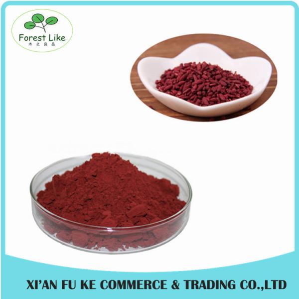 Factory Supply Food Grade High Purity Lovastatin Monacolin K 0.5% - 5% Red Yeast