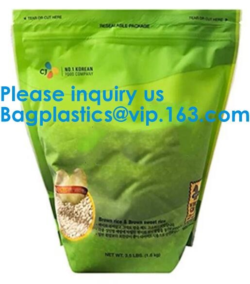 Recycled Eco Friendly Corn Starch k Stand Up Food Packaging 100% Compostable Biodegradable Plastic Pouch Bag
