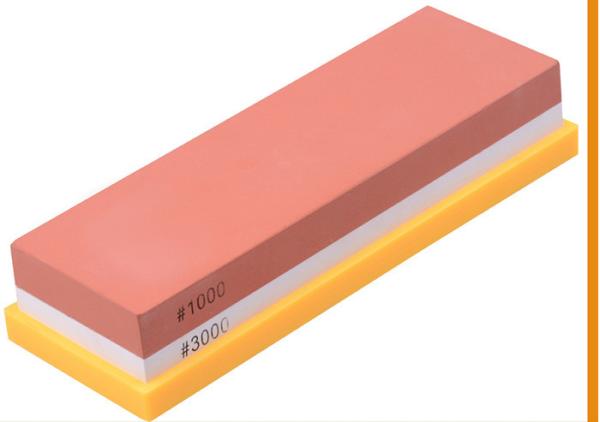 Home Whetstone Sharpening Stone , 1000 3000 Grits White Corundum Sharpening