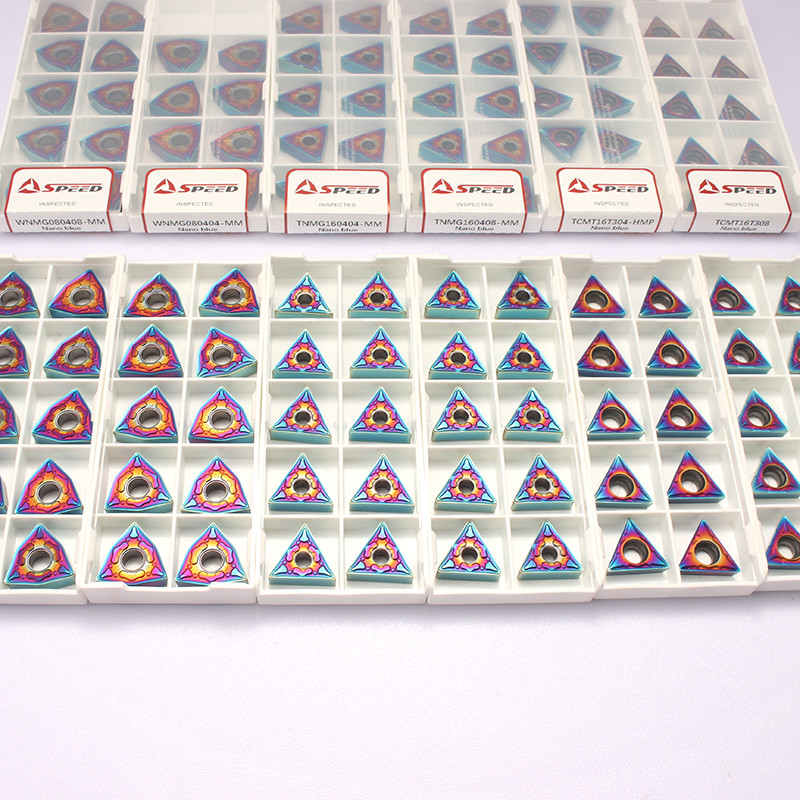 CNC Lathe Metal Cutting Tool RCMX2006MO Carbide Milling Inserts