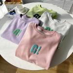 OEM Simple Casual Oversized Pullover Sweatshirt Customized Color