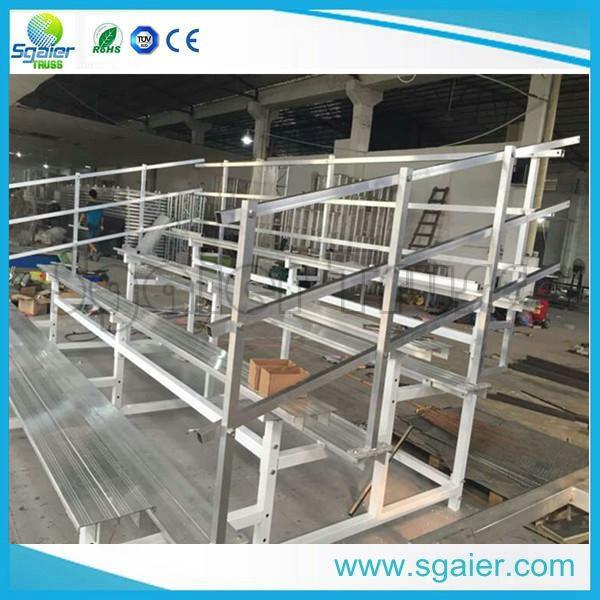 Buy cheap Soccer Court Aluminum Stadium Seating , 1000kgs / M2 High Back Stadium Seat from wholesalers