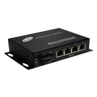 Buy cheap 4 Port Single Mode Fiber To Ethernet Media Converter product