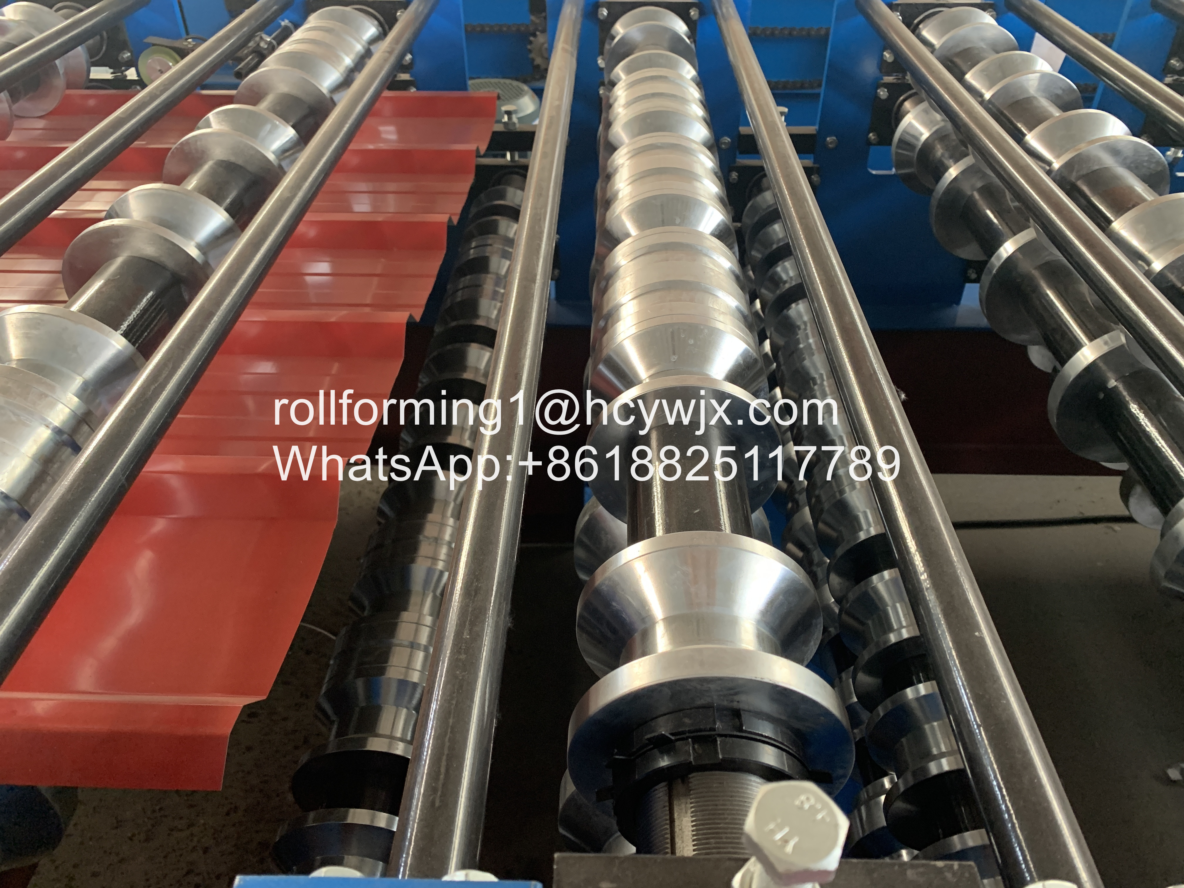 IBR Metal Roofing Double Layer Roll Forming Machine