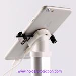 COMER stand alone with gripper option mobile phone charger display counter stand