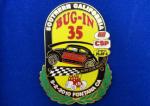 Synthetic Enamel, Gold Plating Metal Souvenir Gift Car Badge with Laser Engraved