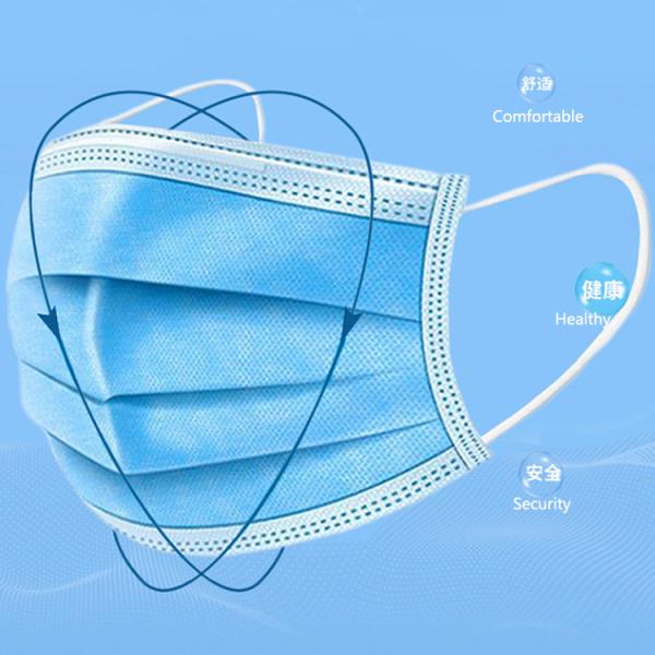 Anti Dust Disposable Surgical Masks Carbon Activated Industrial Safety