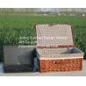 Buy cheap wicker storage basket with cover mat willow storage basket from wholesalers